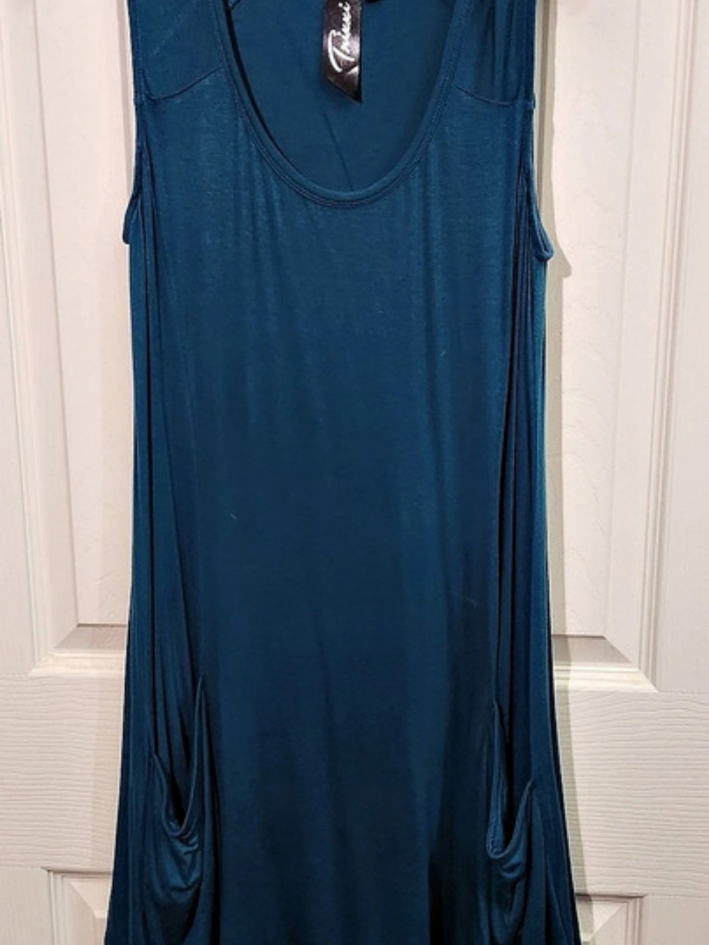 Trixxi Blue Midi Dress Size Medium Like New